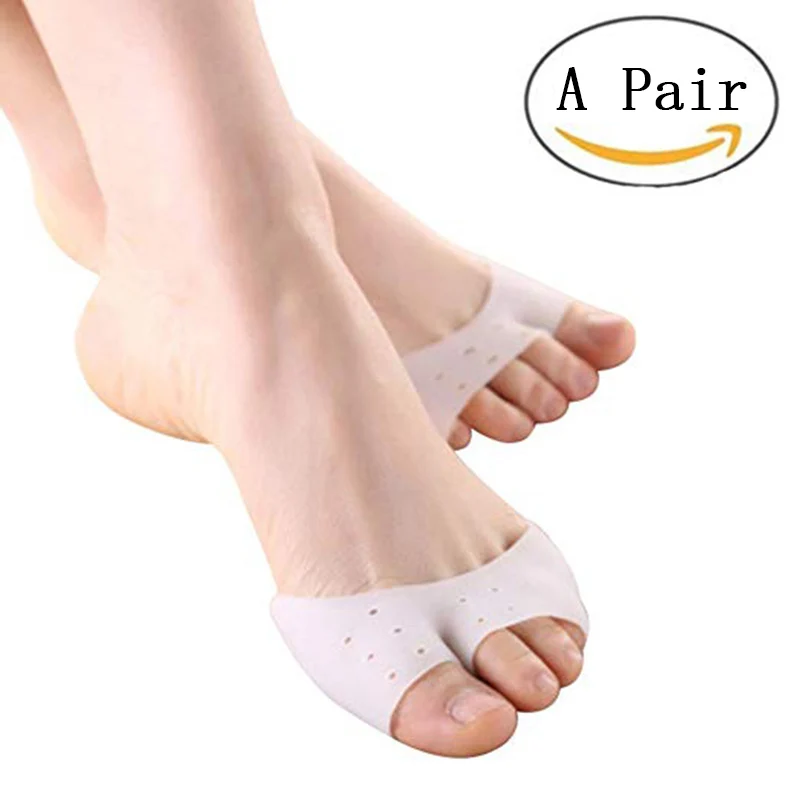 Full/Half Toe Sleeve Metatarsal Pads Ballet Shoe Protect High Heels Bunion Forefoot Cushioning Relief Diabetic Feet Men Women |