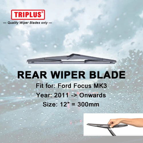 Rear Wiper Arm with Blade for Ford Focus MK3 (2011-Onwards) 1pc 12&quot 300mm &amp Blades Hatchback Estate | Автомобили и