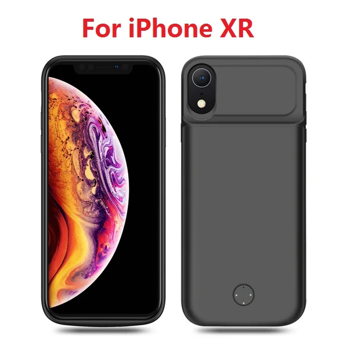 For iPhone XR Чехол WIN, чехол для зарядного устройства для iPhone SE 5SE 5, чехол для 5S, 4000 мА/ч, чехол для зарядного устройства для iPhone 5, 6, 7, 8X11, чехол для аккумулятора - Цвет: For iPhone XR