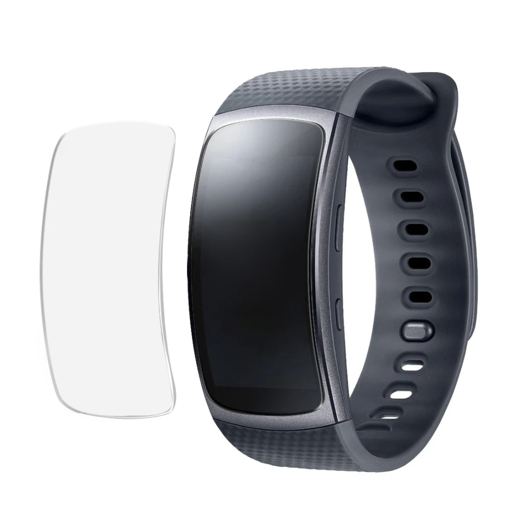 2 шт ТПУ ударопрочный Браслет Полный экран протектор для Samsung Gear Fit Pro 5H твердость