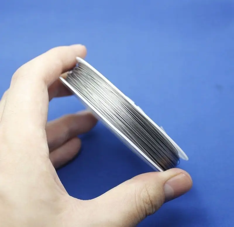 Гибкий гибкий провод с хвостом тигра для бисероплетения 5 рулонов 0 3 мм 35 38 45 6 7 8 1