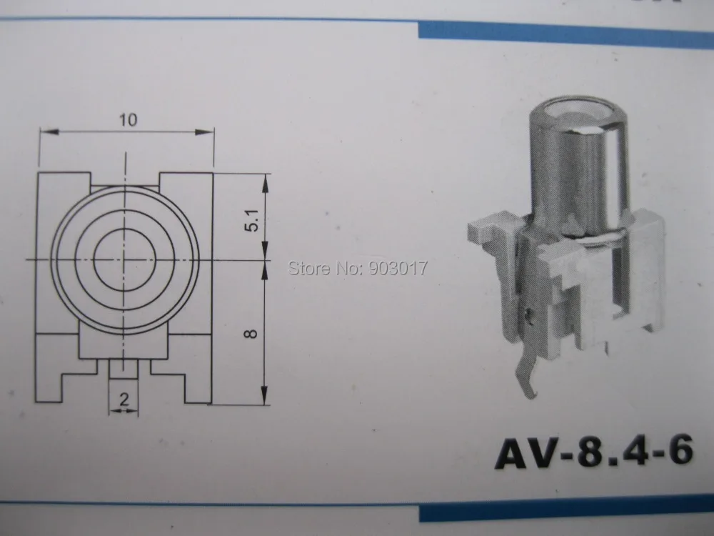 30 шт. в партии разъем AV Pin гнездо RCA 3 цвета аудио видео фоторазъем|connector 3|connector