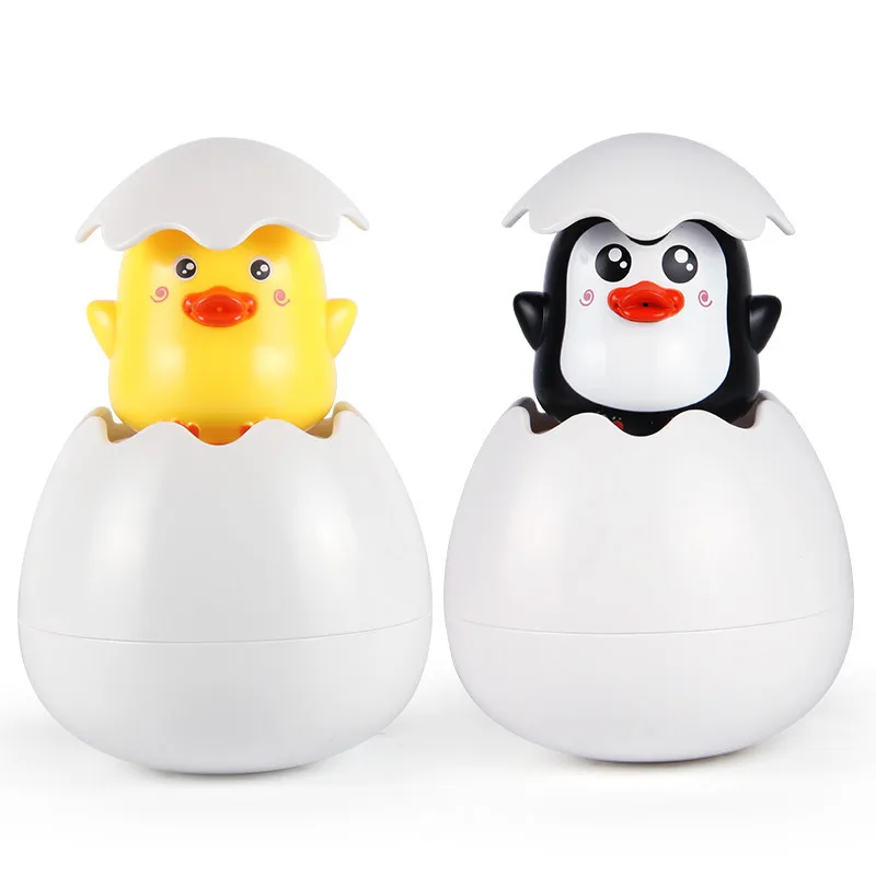 Joylong Baby Shower Boy Игрушки для ванной детей пластиковые Мультяшные Пингвины цыплята
