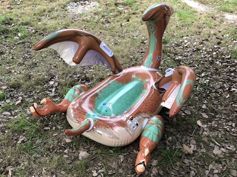 

Summer Pool Beach Water Sports amusement toys Pterosaur Inflatable Float swimming pool Inflatable Raft for adults and Kids Gift