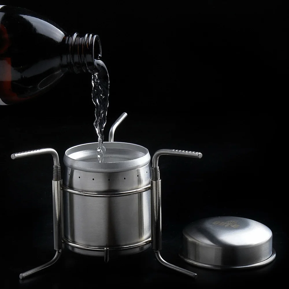 2016 Новый портативный мини ультра-светильник из нержавеющей стали спиртовая