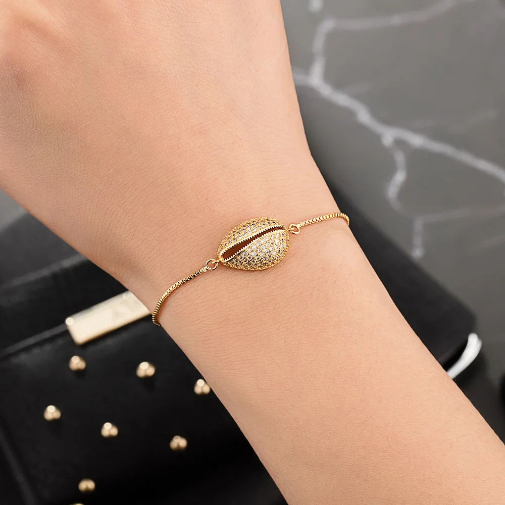 

New Women's Bracelets Gold Color Unique Design Charm Bangles Adjustable Fashion Jewelry Accessories Pulseras Mujer Wedding Gift