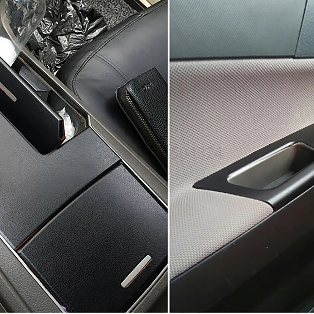 30*100 см Кожаный узор клейкая ПВХ Виниловая пленка наклейка автомобильное