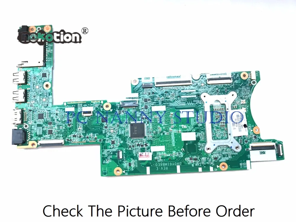 Материнская плата PCNANNY для hp pavilion X360 13 A материнская ноутбука 774606 501 DA0Y61MB6E0