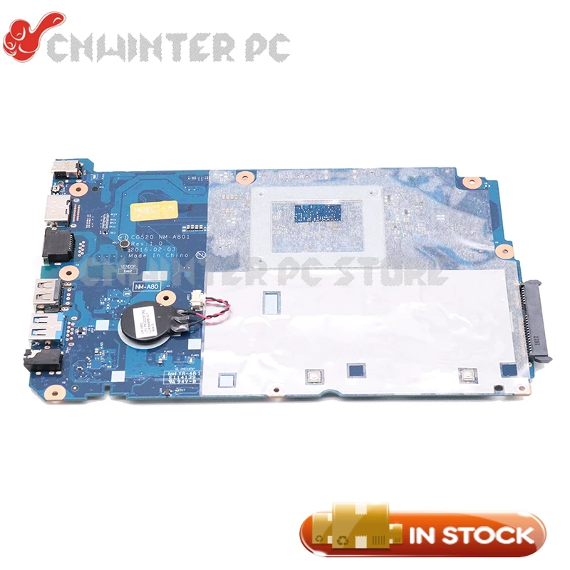 NOKOTION 5B20L46211 материнская плата для ноутбука LENOVO Ideapad 110-15IBR CG520 NM-A801 основная SR2KN N3060 CPU