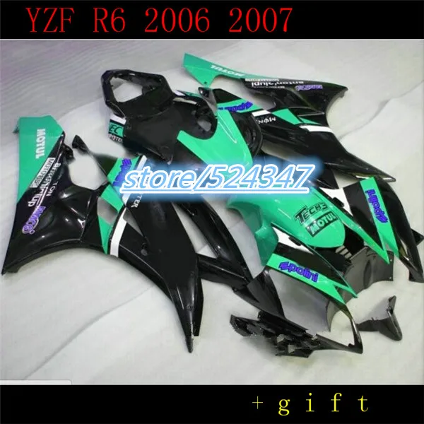 Комплект обтекателей Nn customized road race для YZF R6 06 07 YZFR6 2006 2007 пластиковые матовые