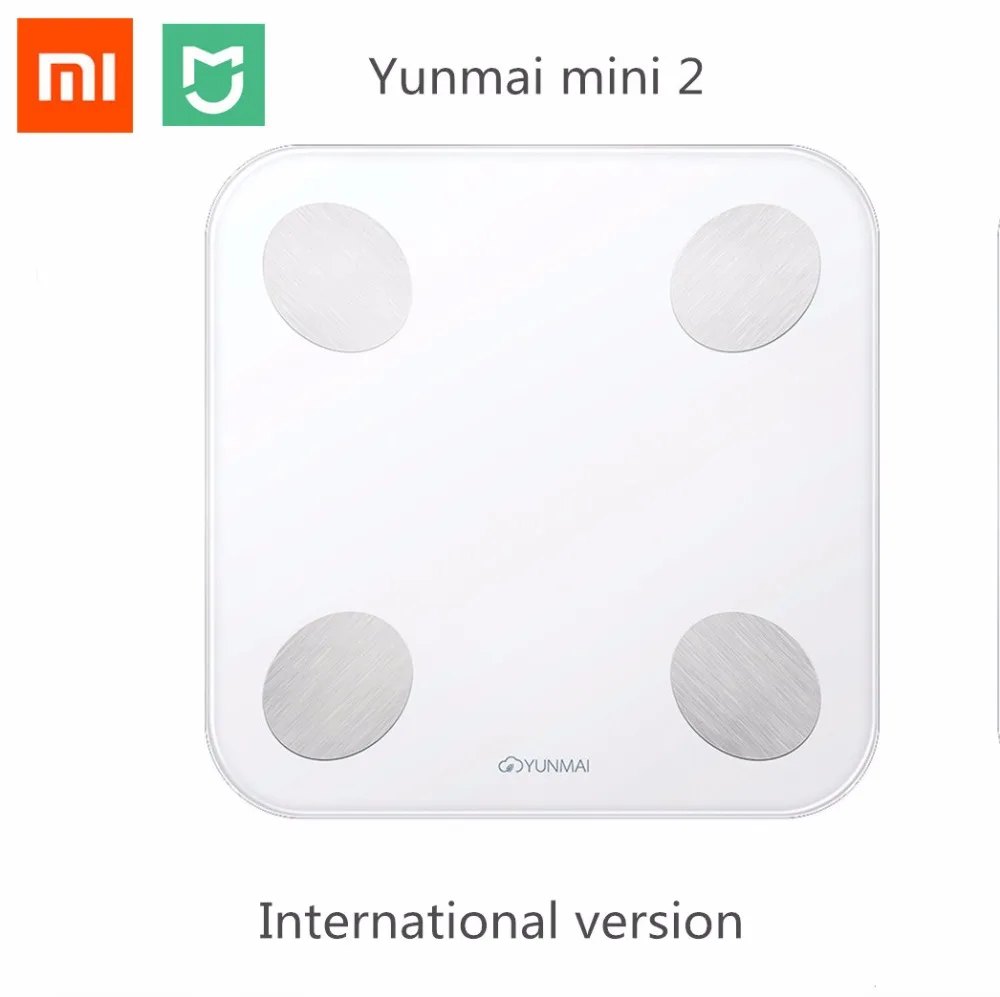 Xiao mi jia YUNMAI Balance Smart Body Fat weight Scales ni 2 Health цифровые весы для багажа английское
