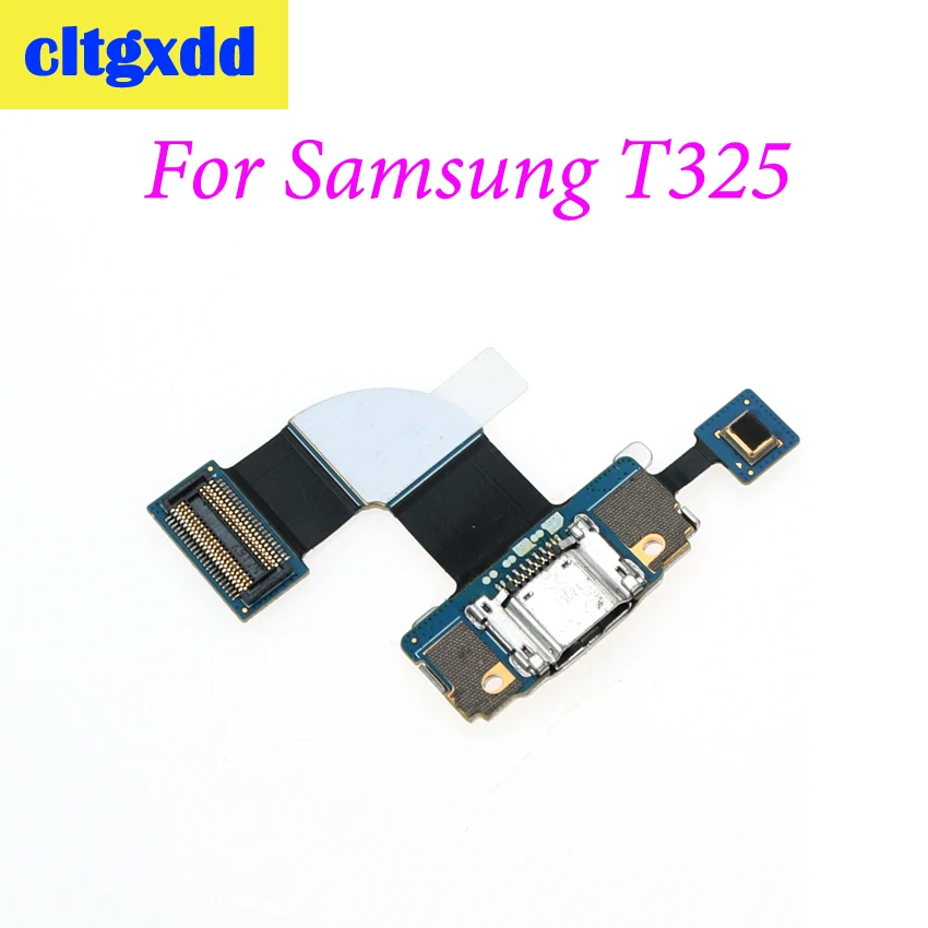 

USB-разъем для зарядки cltgxdd, Замена док-станции для Samsung Galaxy Tab Pro 8,4, T325, T321, фоторазъем для порта зарядки, гибкий кабель