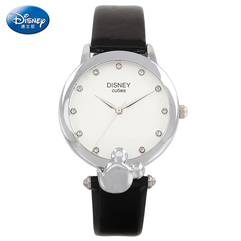 Disney 2018 женские наручные часы с Микки Маусом брендовые кварцевые для девушек Relogio