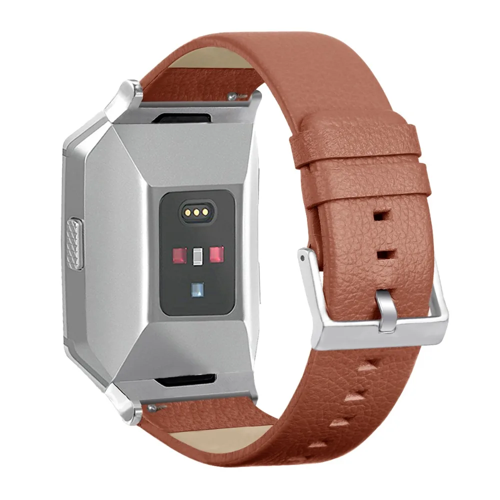 COMLYO кожаный ремешок для часов для Fitbit Ionic наручные умные часы Браслет замена Браслет для Fitbit Ionic ремешок Ремешки для наручных часов