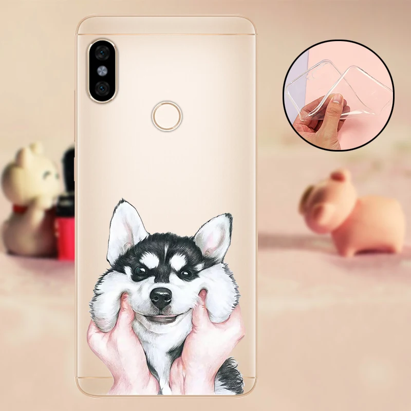 Чехол для телефона Xiaomi Redmi Note 5, силиконовый чехол-бампер для Xiaomi Redmi Note 5 Pro, мягкий силиконовый прозрачный чехол, Funda - Цвет: FHSQV