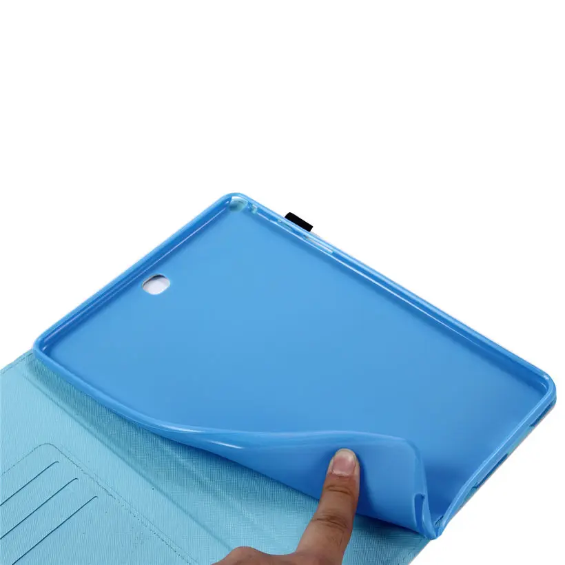 Женский модный чехол с рисунком кошки и бабочки для Samsung Galaxy Tab A 9 7|smart case|for samsung galaxy