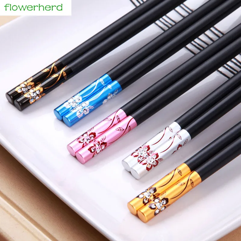 Китайские палочки для еды 1 пара 9 дюйма набор термостойких палочек из