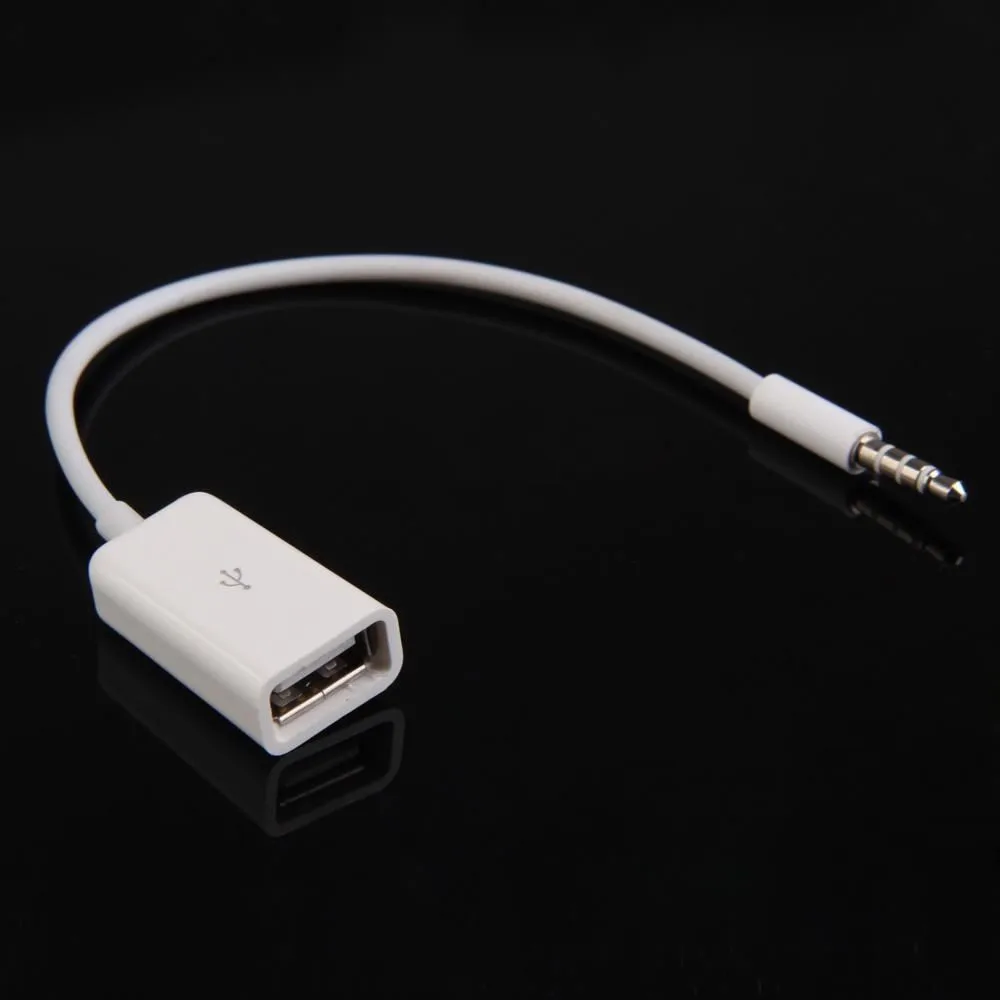 

Best 3.5mm Male Audio Headphone Plug to USB 2.0 Female Jack Cable Cord Adapter