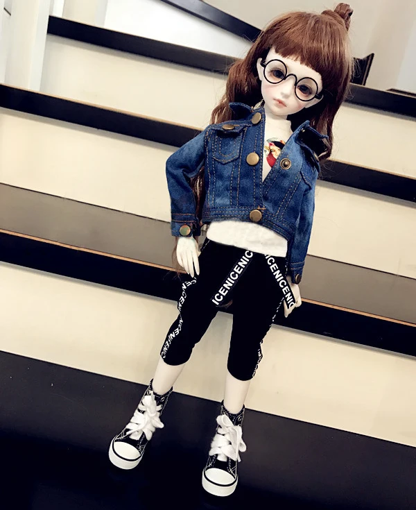 Детская игрушка ручной работы аксессуары для кукол 1/6 1/3 1/4 BJD/Sd одежда синий
