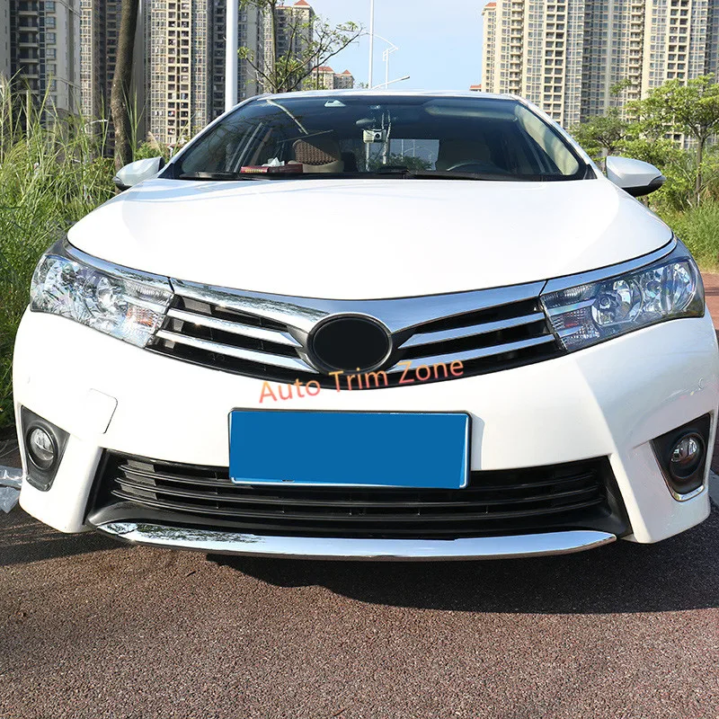 Внешний передний бампер Нижняя решетка радиатора отделка ABS 1 шт. для Toyota Corolla E170