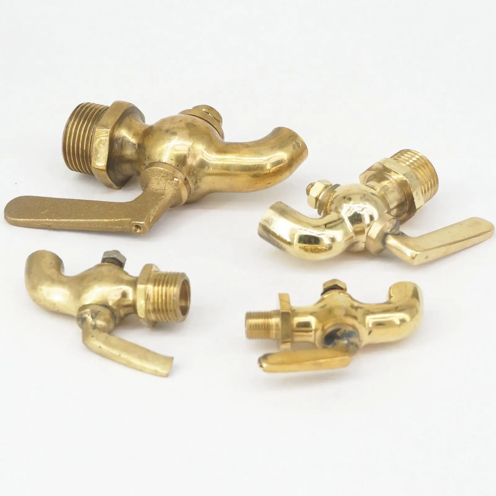 Мужской Латунный Кран Petcock Tap 0 80 Celius медный кран для чайной печи и бойлера 1/8