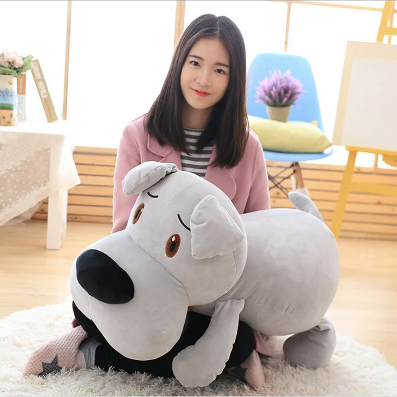 Собака плюшевые игрушки для детей kawaii мягкие животные плючевые гигантский