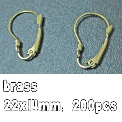 Фурнитура и компоненты для ювелирных изделий оригинальные латунные зажимы