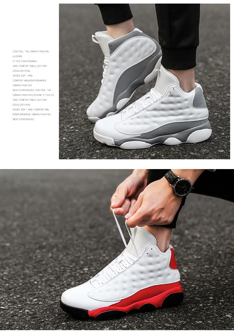 Jordan 13 мужские брендовые Баскетбольные Кроссовки AJ 13 спортивные ботинки мужские удобные кроссовки мужские зимние высокие мужские спортивные кроссовки