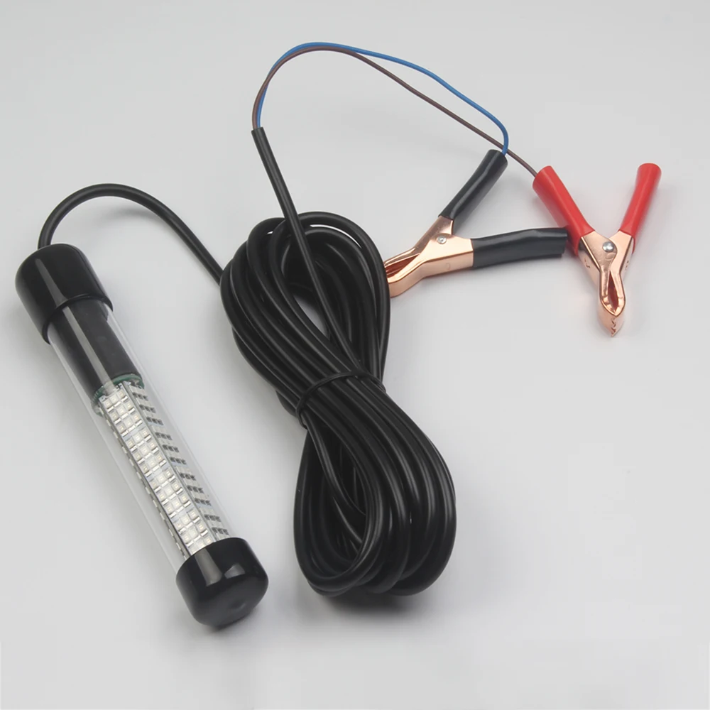 1 шт. светодиодная подводная рыболовная лампа в черном корпусе ночная подставка