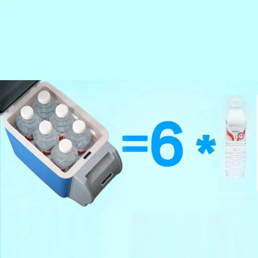 7.5л портативный мини холодильник с подогревом и охлаждением для автомобиля