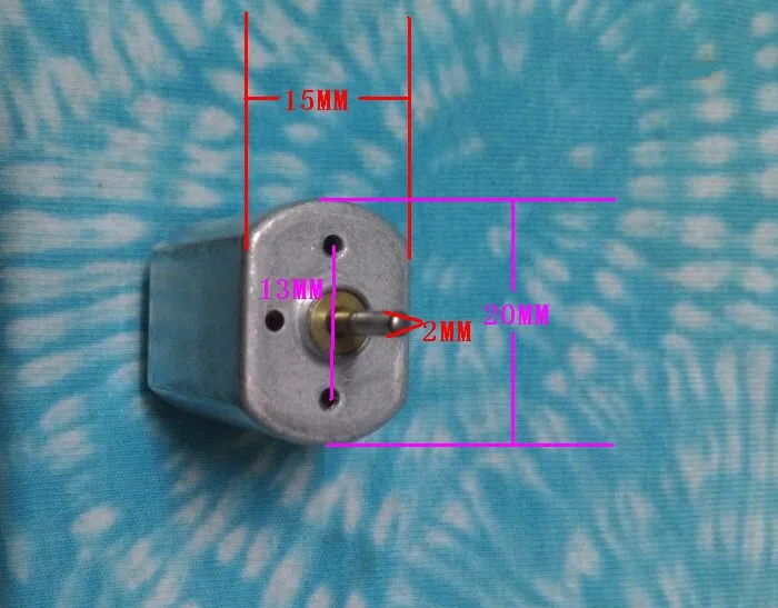 3V 5V 12V маленький двигатель FF 130 micro DC мотор с низкой скоростью высоким крутящим