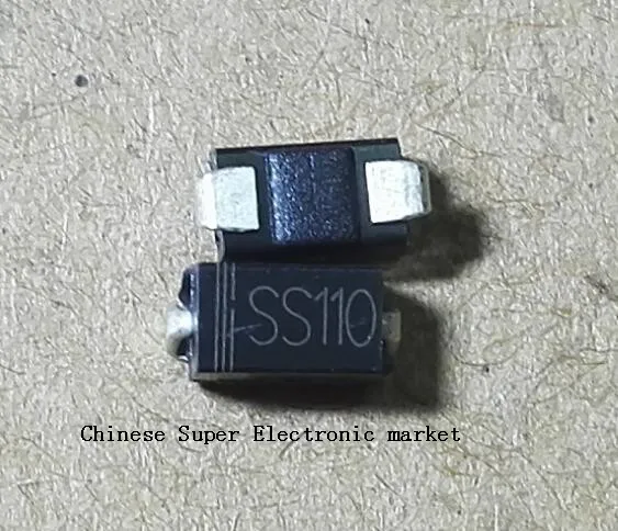 100 шт. SMA выпрямительный диод 1N5819 SS14 1N5822 SS34 SR160 SS16 1N5817 SS12 SR1100 SS110 SR360 SS36 SR240 SS24 SR2100 SS210