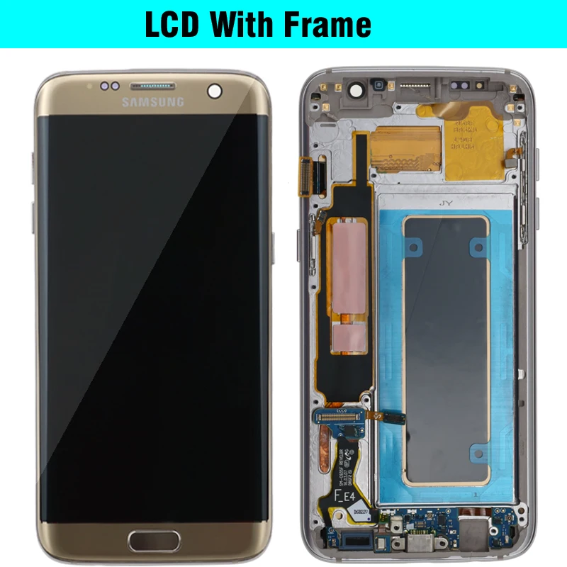 5,5 ''экран для SAMSUNG Galaxy S7 edge ЖК-дисплей G935F SM-G935FD сенсорный дигитайзер сборка запасные части