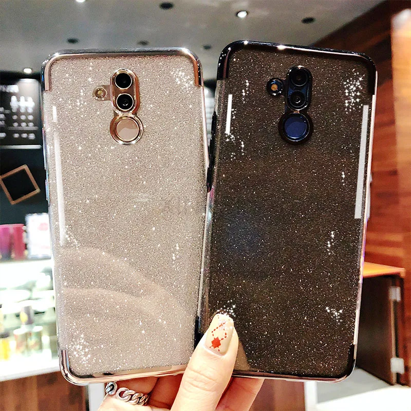 Блестящий чехол с покрытием для huawei Nova 3 3i mate 20 P20 lite pro Чехол для Honor 8X MX 7A Pro 7C 9 lite View 10 20 P smart чехол