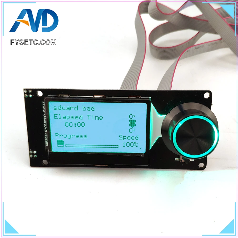 ЖК дисплей MINI12864 v1.2 128x64 5 В поддержка Marlin сделай сам SKR с SD картой для Voron v2.4 детали