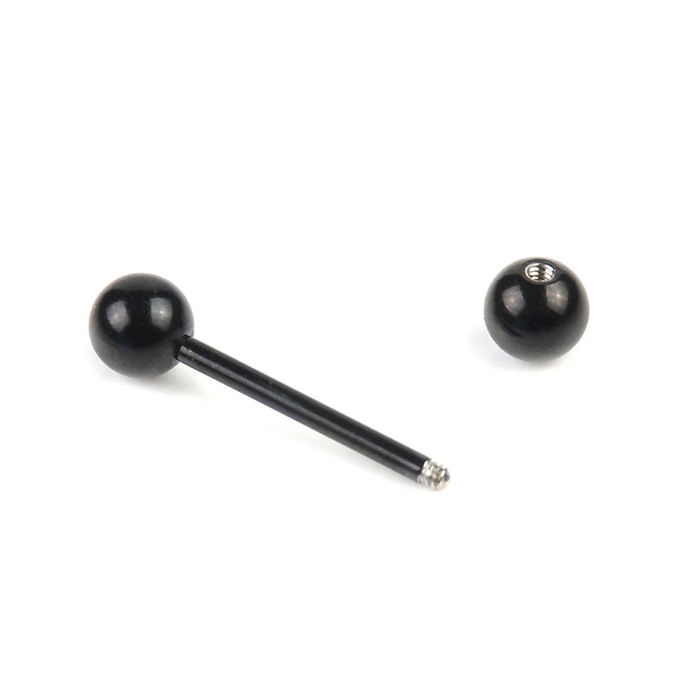 Кольцо для пирсинга языка из нержавеющей стали 7 шт. | Украшения и аксессуары