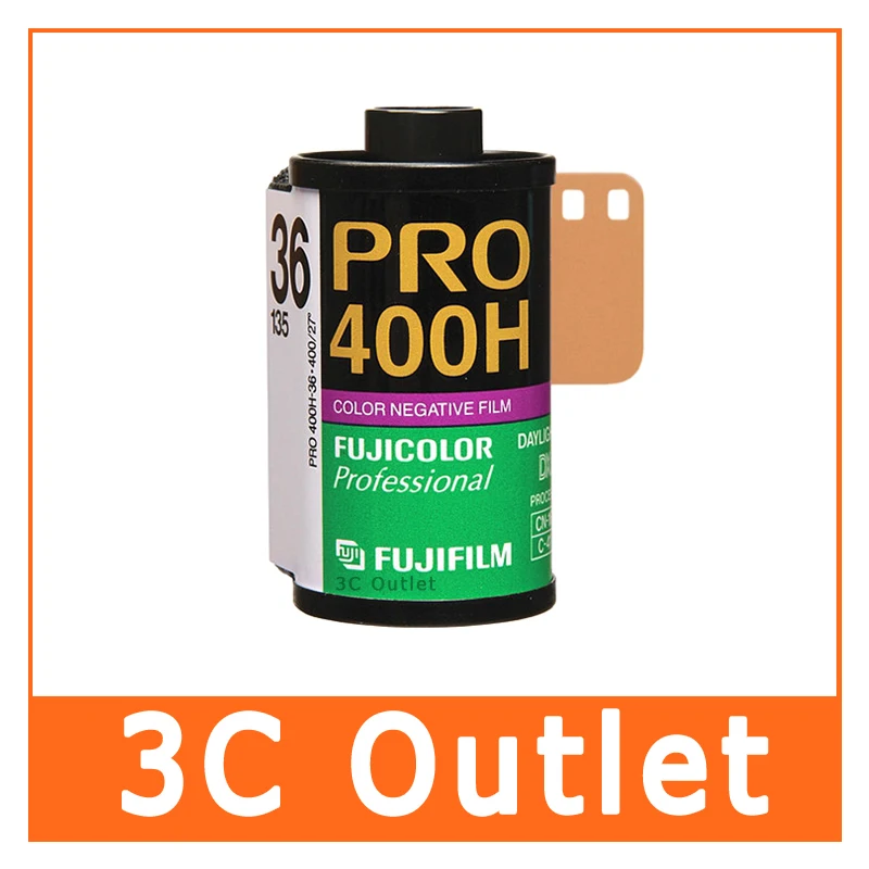 5 рулонов x Fujifilm Fujicolor Professional PRO 400H 135 цветная отрицательная рулонная пленка ISO 400 36