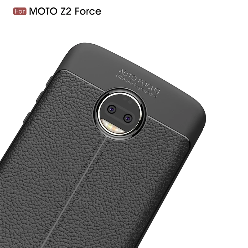 For Moto Z2 Force Cover Case Motorola MOTO Z3 Play Premium Original Silicone Leather Coated Protective Soft Shell | Мобильные