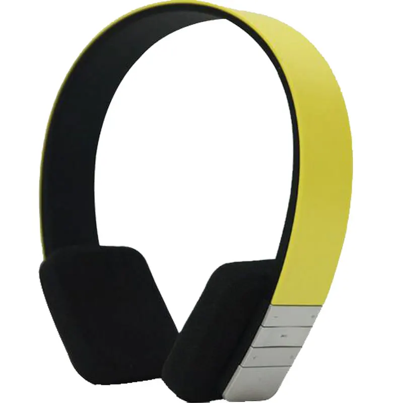 yellow Гарнитура bluetooth наушники беспроводные наушники блютуз гарнитура большие наушники наушник наушники для телефона наушники - Цвет: yellow