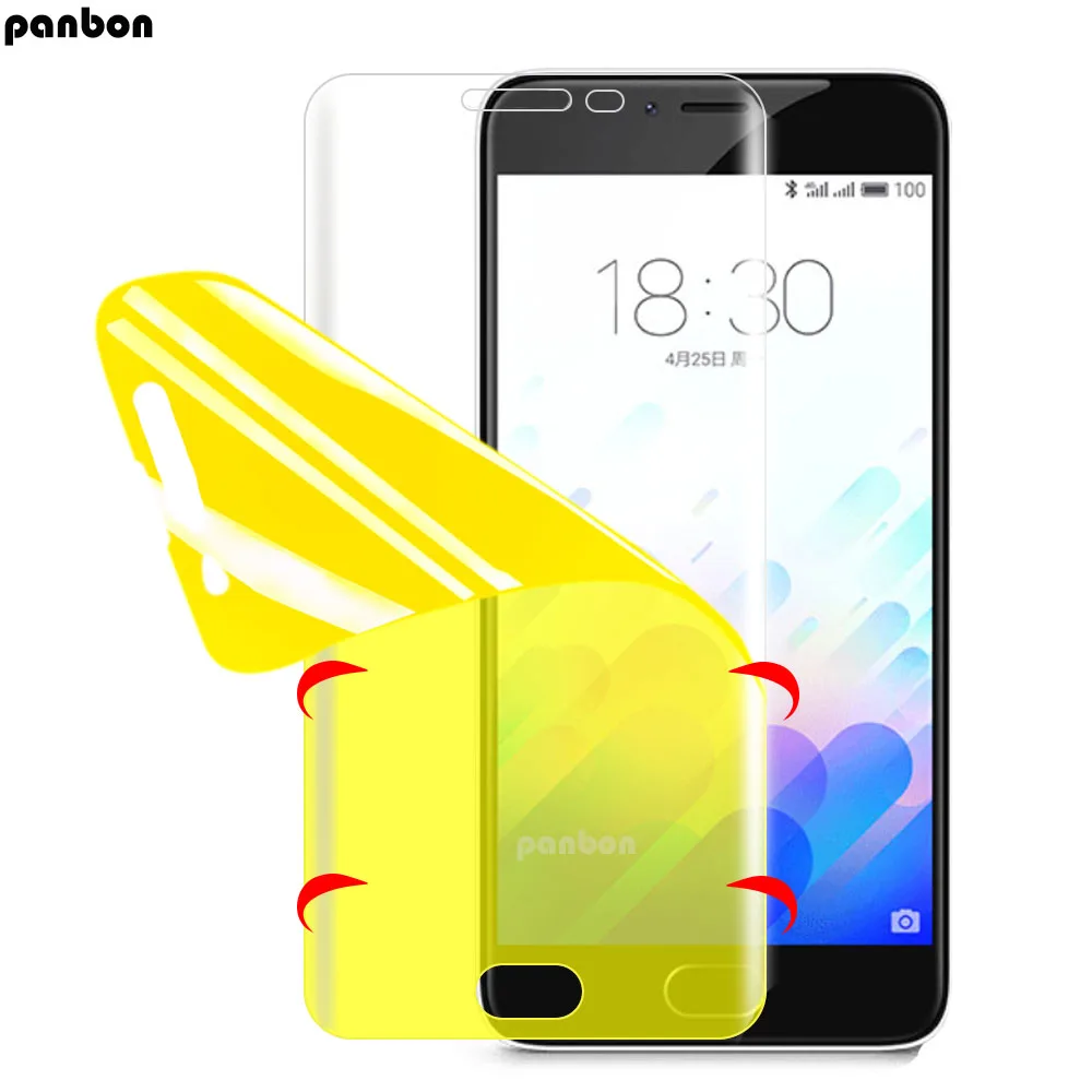 3D Защита экрана для Meizu M6 M5 M3 Note M6S M6T M5S M3S mini Max M5C Гидрогелевая пленка Защитная