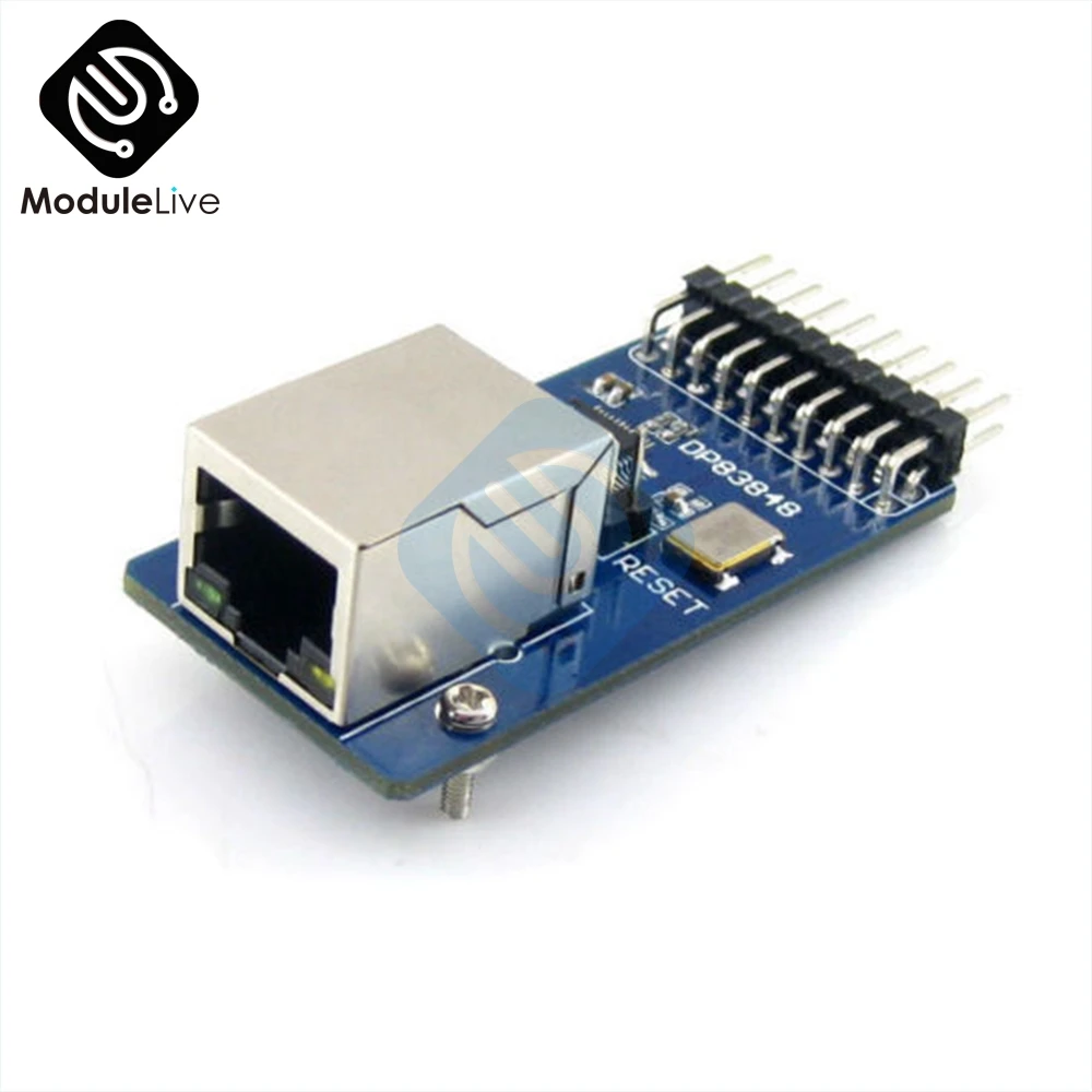 DP83848 Ethernet физический слой трансивера RJ45 управления интерфейсная плата