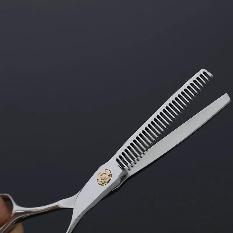 Freelander 6.0'' professional Japan 440c Siler Hairdressing Scissors Set With Gold Screw For Barber or Home Use | Красота и