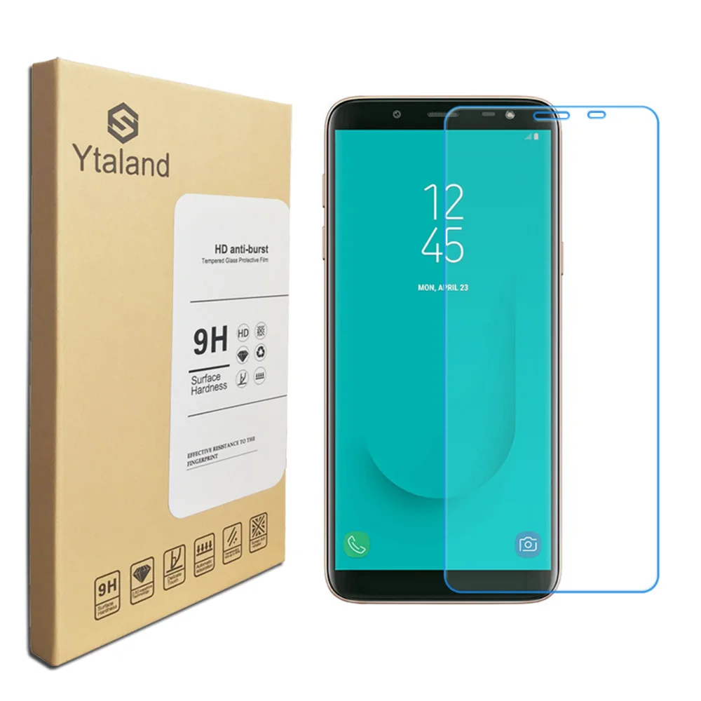 Ytaland для Samsung Galaxy J6 2018/Премиум Закаленное стекло Защитная пленка защитное 2.5D 0 3 мм