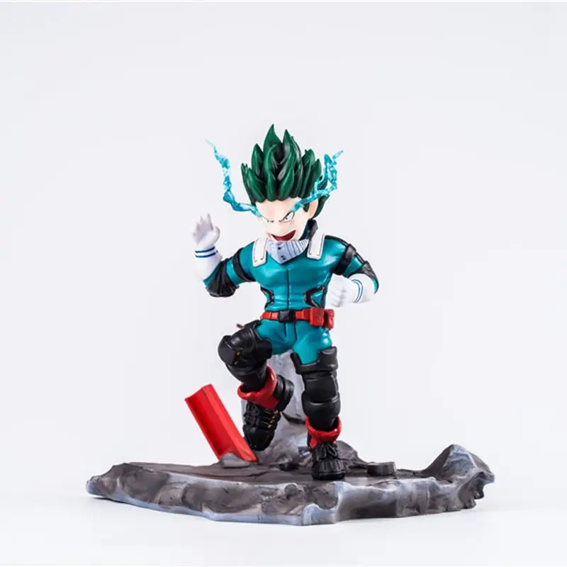 15-17 см ПВХ Обувь с рисунками из японского аниме мой герой Midoriya Izuku Bakugou Katsuki фигурка