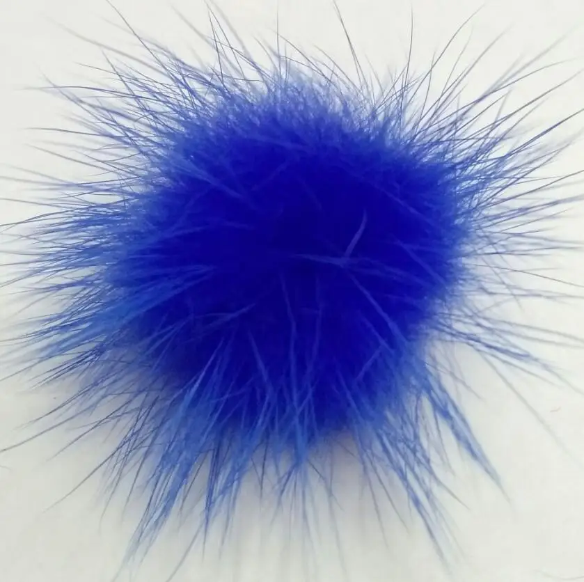 

100pcs 3cm Mink Pom Pom Ball For Jewelry Key Chain Bags Button Epoxy Resin Fillers DIY Craft Making Material Decoration