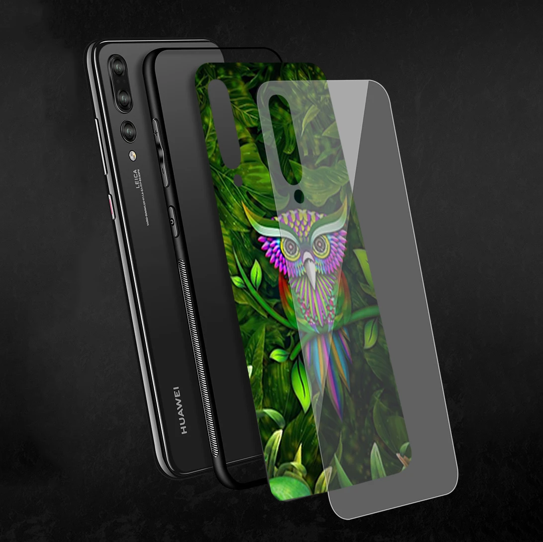 Lavaza Cute Owl Hearts Lover Christmas Tempered glass TPU Case for Honor 7A 8X 9 10 Lite Pro | Мобильные телефоны и