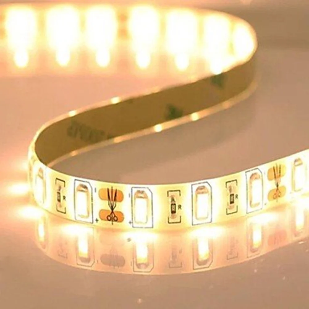 120 светодиодов/м 5 м Светодиодная лента SMD 5730 Гибкая СВЕТОДИОДНАЯ 5630 не