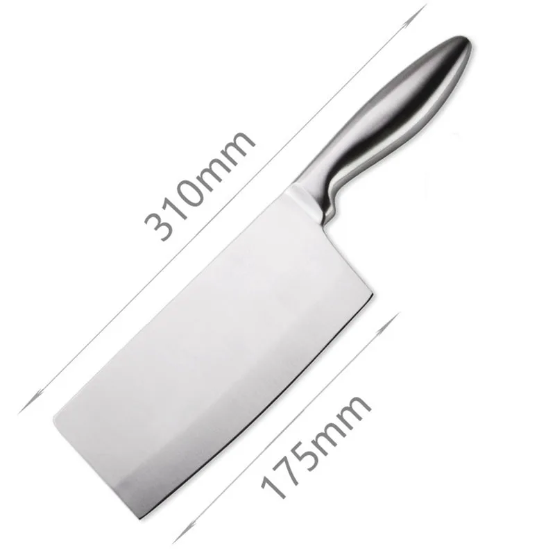 

1Pcs Stainless Steel Kitchen Chop/Cut Dual-purpose Chef Slicing Vegetable Meat Knives Chop Bone Knife