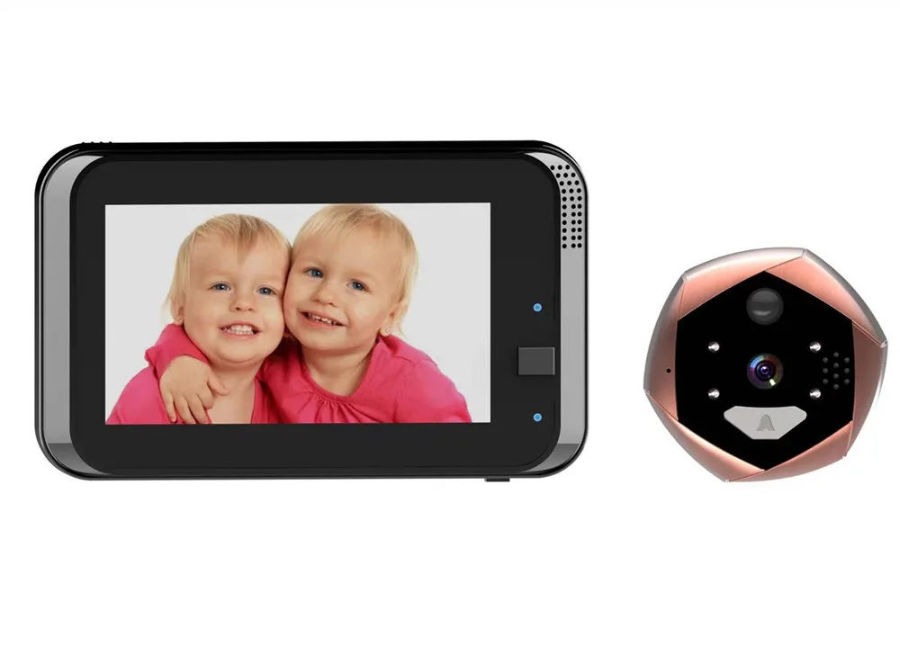 4 3 дюймовый 720P HD видео домофон беспроводной WIFI дверной Звонок|Дверной звонок| |