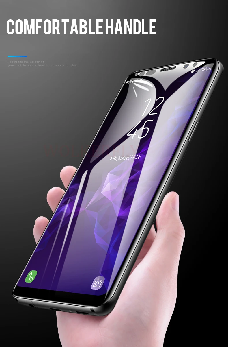 9D защитное закаленное Стекло для samsung Galaxy M10 M20 J4 J6 J8 A6 A8 плюс A7 A9 A750 полное покрытие Экран защитная пленка